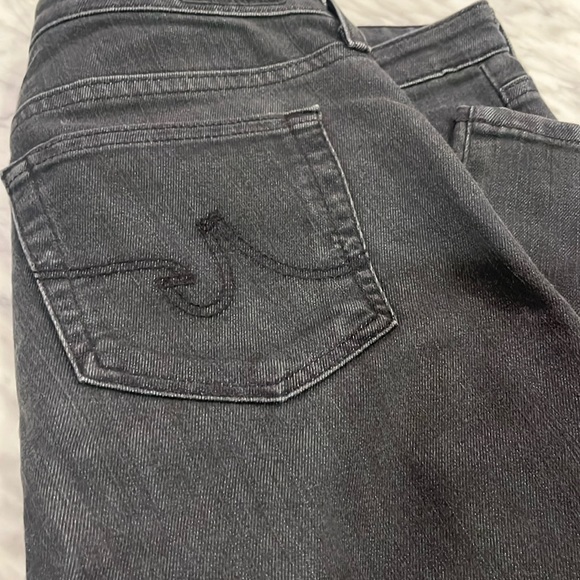 AG Adriano Goldschmied dark gray Stevie Ankle skinny jeans - Picture 3 of 4